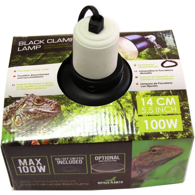 Lamphouder met klem Reptiles Planet