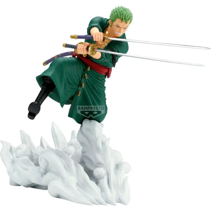 Bandai One Piece - Senkozekkei Figuur - Roronoa Zoro Egghead Version