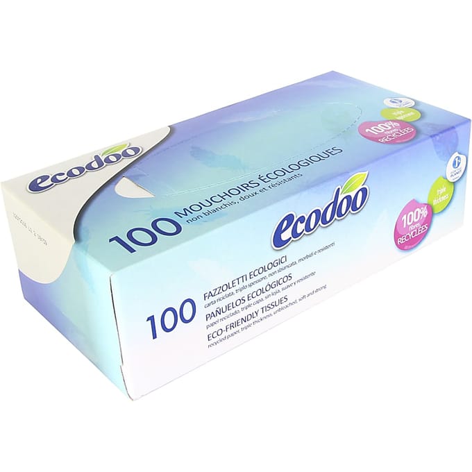 Ecodoo Tissue Box 100 stuks
