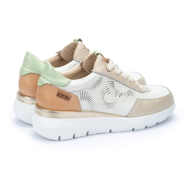 Pikolinos Sneaker Rueda W2A-6553C1 Wit Zand Combi