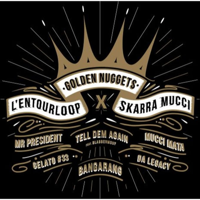 L'entourloop & Skarra Mucci - Golden Nuggets (LP)