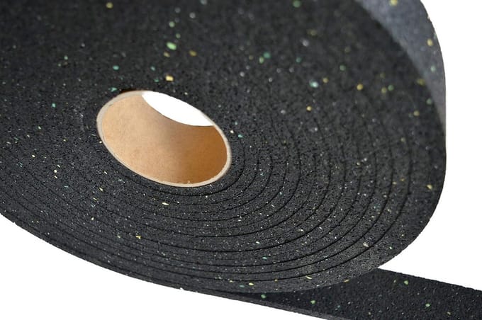 Rubberen Granulaat Rol voor Terrasondersteuning - Antislip en Geluiddempend