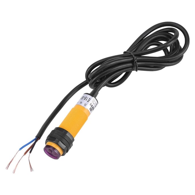 Dailygoody - E18-B03P1 Optische Sensor Schakelaar 5-30 cm PNP IR 6-36V