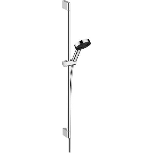 Hansgrohe Pulsify Select S shower set 105 3 spray types Relaxation with shower rod 90 cm 24170000