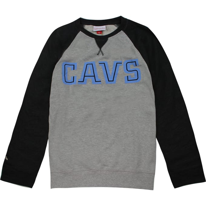 Mitchell & Ness Cleveland Cavaliers NBA Turf Fleece Crew Heren Pullover Sweatshirt