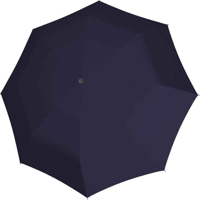 doppler Paraplu Fiber Smart Fold Uni Navy Donkerblauw