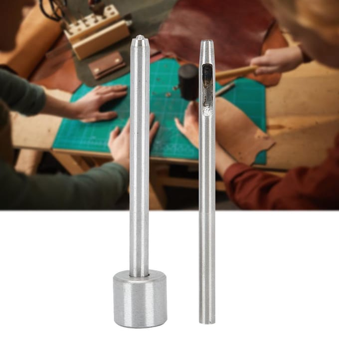 3 stuks Knoop Installatie Gereedschap Klinknagel Bevestigingsset Handmatige Bediening Ambachten Comfortabele Grip Staal white