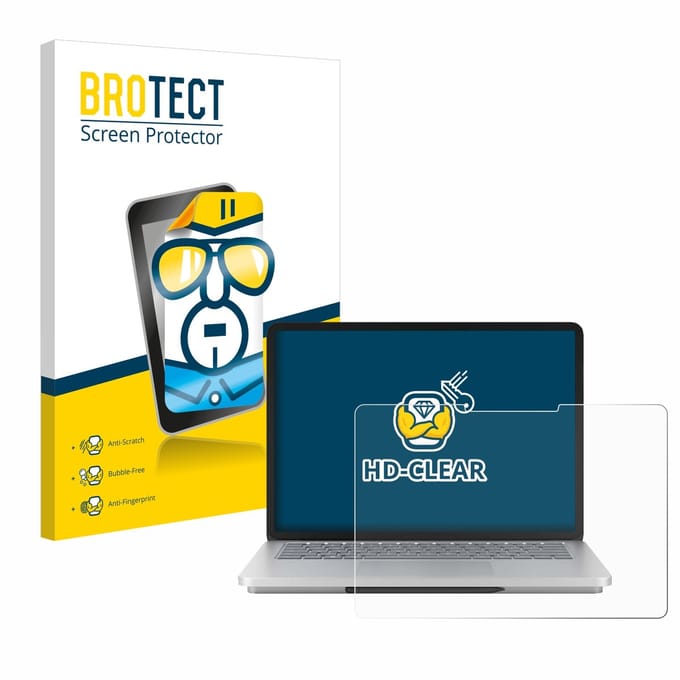 BROTECT - Screenprotector voor Microsoft Surface Laptop Studio 2 - Folie Beschermfolie transparant