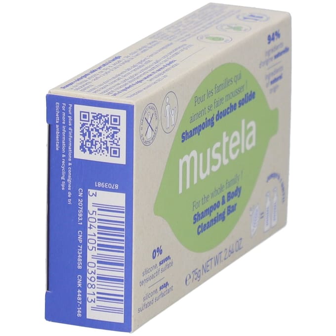 Mustela Familie Solide Douche-Shampoo 75 Shampoo