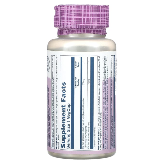 Vital Extract Wilde Yam, Groentecapsules 60