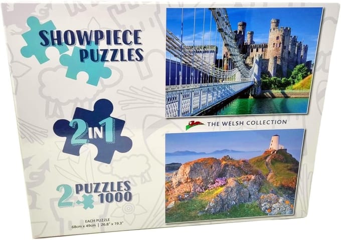 2 x 1000 Stuks Puzzel Collectie Wales