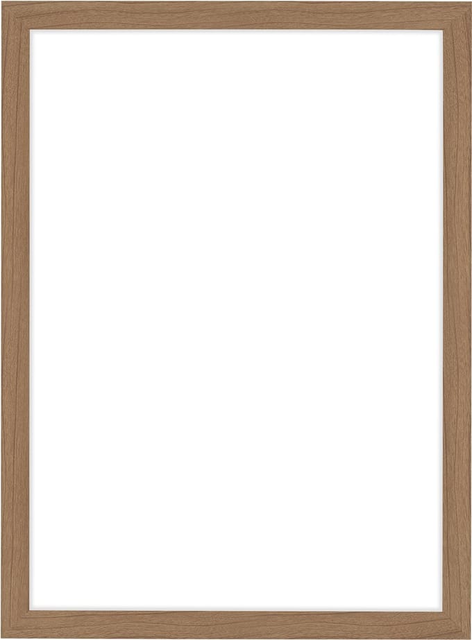 Fotolijst 48x68 cm - MDF - Notenhout Licht - Colonia