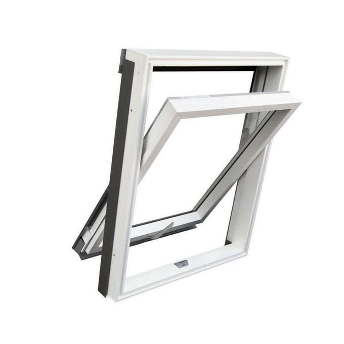 PVC RoofLITE PRO actie dakraam C2A 55x78 HR ++ Inc gootstuk