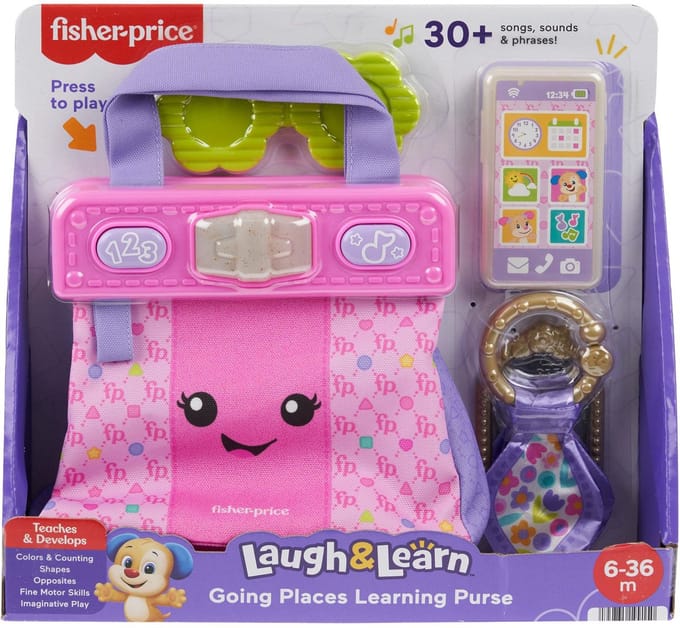 Fisher Price Ontdekkingstas Grijp- en bijtspeelgoed