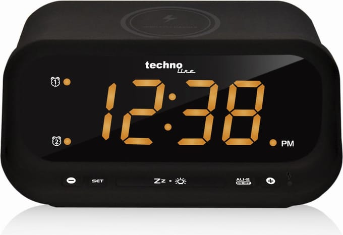 Digitale radio met draadloze oplaadfunctie - Technoline WT 477