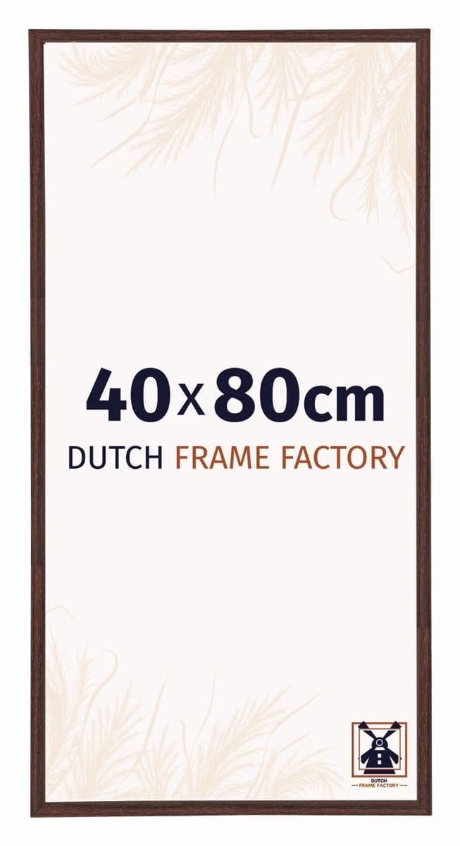 Fotolijst 40x80 cm - Kunststof - Bruin - Angers