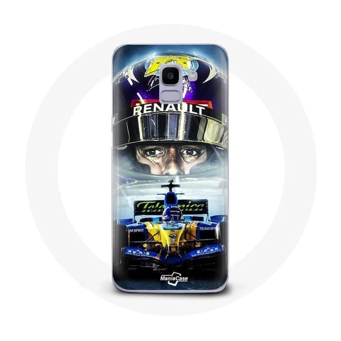 Coque - Samsung - Galaxy A6 2018 - Formule 1 - Fernando Alonso - Souple - Protection