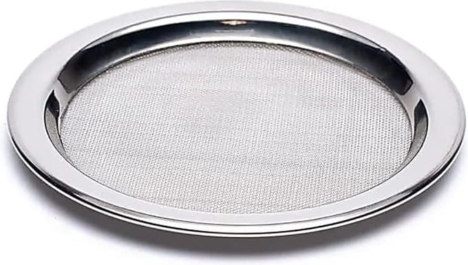 Wierook accessoires rvs zeef groot - 12.5 cm