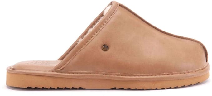 Warmbat  Heren Sloffen - Bruin - Maat 41