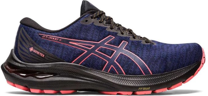 Asics Gt-2000 11 Goretex Hardloopschoenen Blauw EU 38 Vrouw