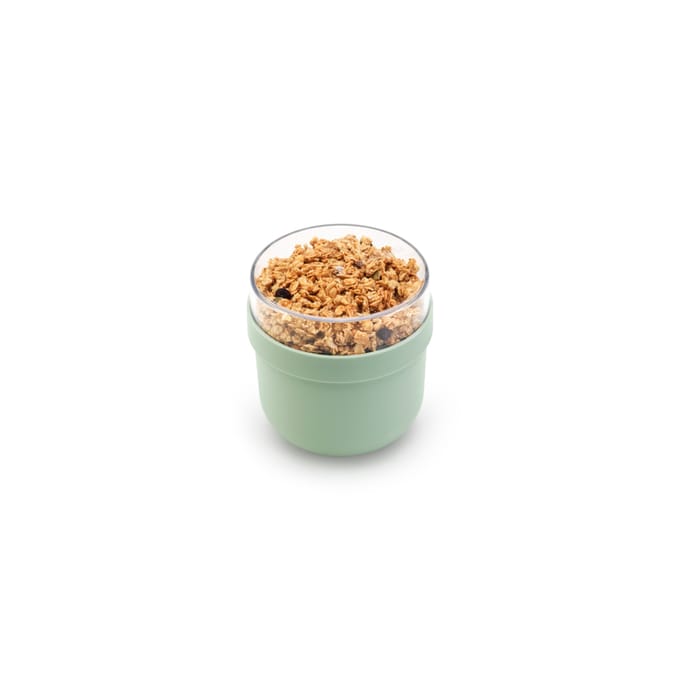 Brabantia Make & Take Yoghurt Beker To Go - 500 ml - Kunststof - Jade Green