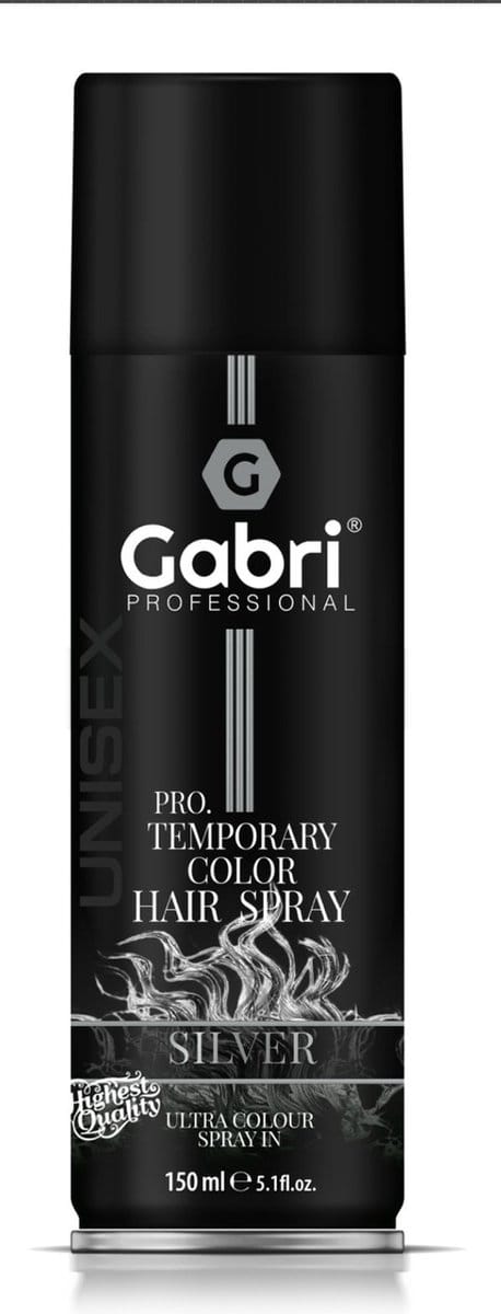 Gabri Hair Color Spray Silver 150ml