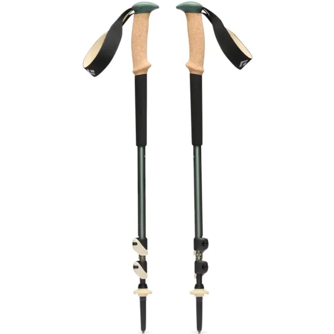 Black Diamond Trail Cork Trekking Poles (Maat - OS, Kleur - Laurel Green)