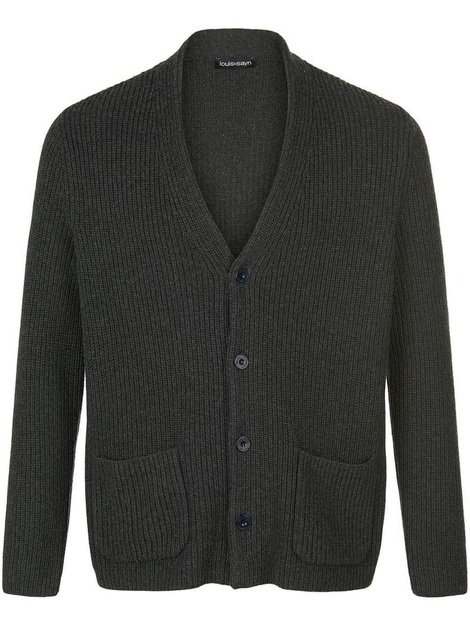 Vest in ribbreisel Van Louis Sayn grijs