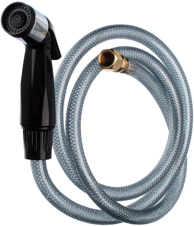 Danco 80762 Keuken Spray Slang en Hoofd Assembly, Zwart