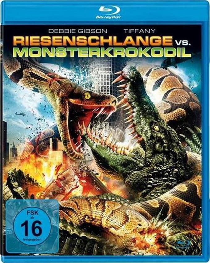 Mega Python vs. Gatoroid (2011) (Blu-ray) import