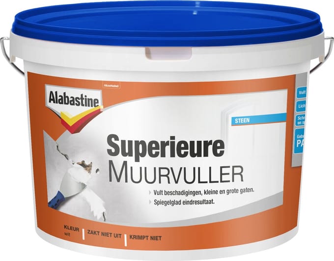 Alabastine Superieure Muurvuller - 2,5 Liter