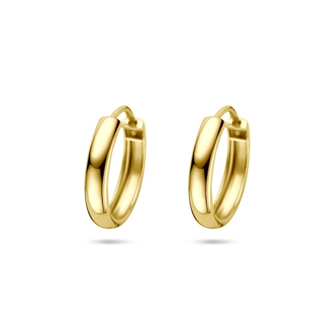 14K geelgouden klapoorringen 18 mm - 4034643