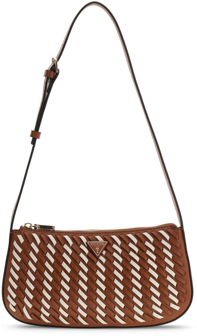 GUESS schoudertas Kora Shoulder Bag Caramel bruine