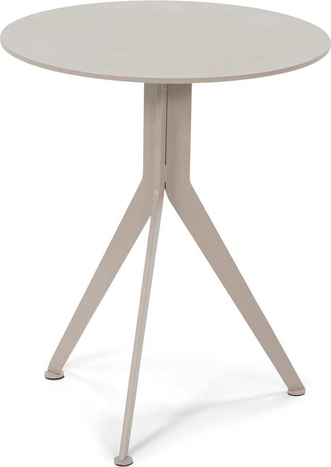 Spinder Design bijzettafel Daley High - Silky Taupe - Ø 38 - Staal