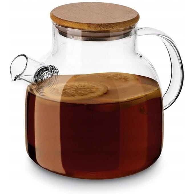 Glazen Kan Tadar Nexo 1.3L Borosilicaat met Filter - Ideaal voor Thee