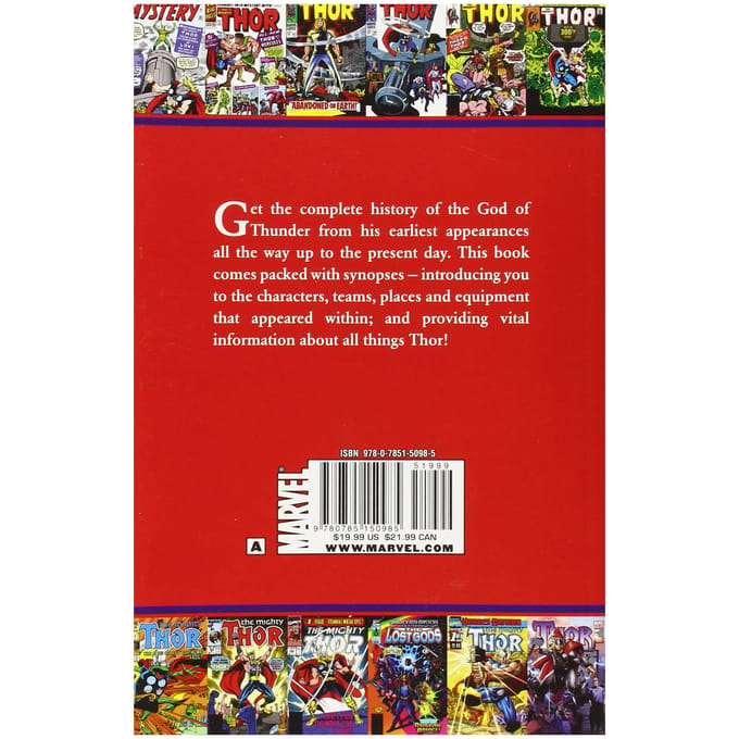Thor Official Index to the Marvel Universe Graphic Novel