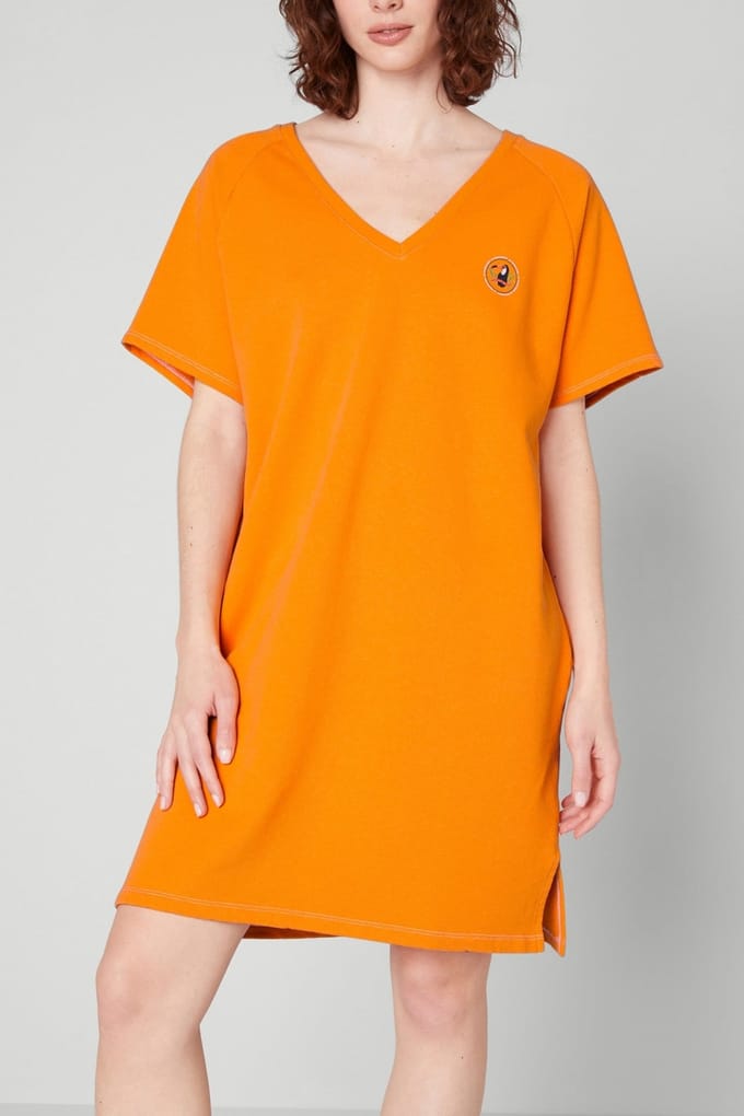 American Vintage Ekowood Robe Brugnon Größe: M/L | Minikleider Outlet | Damen