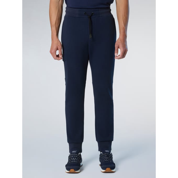 North Sails Joggingbroek Piqué Scuba Stof met Cargo Style