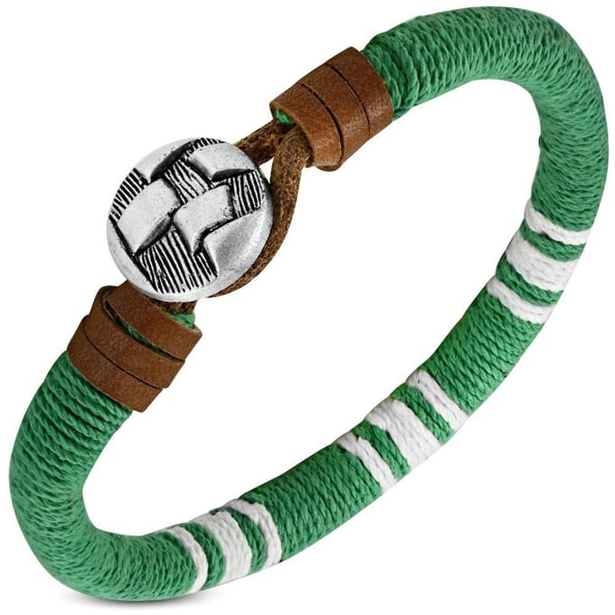 Amanto Farel Green - Leer - Touw - 8mm - 20cm