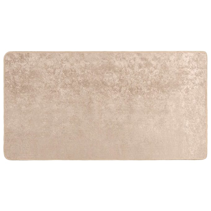 vidaXL - Tapijt - Runner - MARSA - Beige - 80 - x - 150 - cm - Polyester - en - PVC