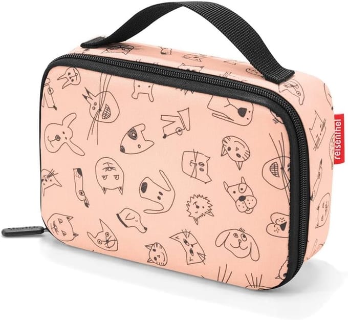 Koeltas voor kinderen, honden en katten - Thermocase in roze en rood