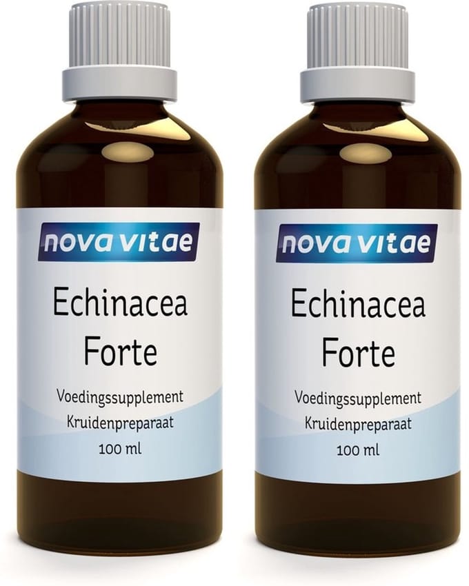 Nova Vitae - Echinacea Forte Tinctuur - Rode Zonnehoed - 200 ml