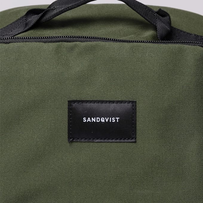 Sandqvist August Backpack Dawn Green