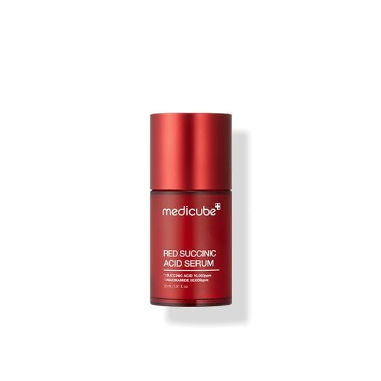 Sérum Cible Acide Succinique Rouge Medicube 30ml Sérum Éclaircissant & Soin des Cicatrices brown
