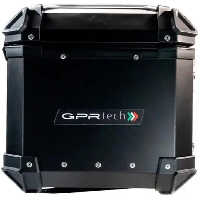 Top case motorfiets van aluminium met specifieke plaat inbegrepen GPR Tech Benelli Trk 502 2017/2020 E4