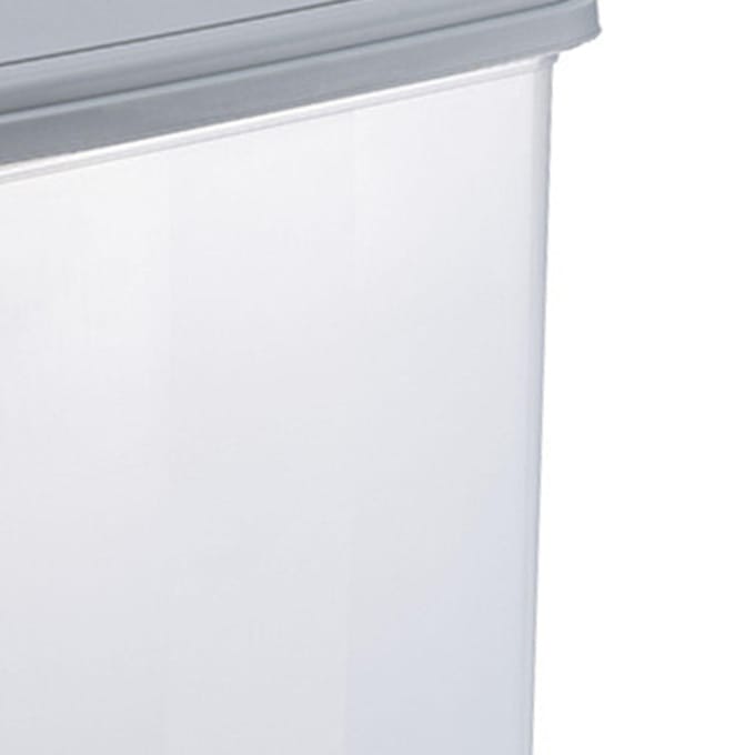 Rijstopbergcontainer 27,6 lb Perfecte afdichting Grote capaciteit Vochtbestendig Voedsel Rijstcontainer gray