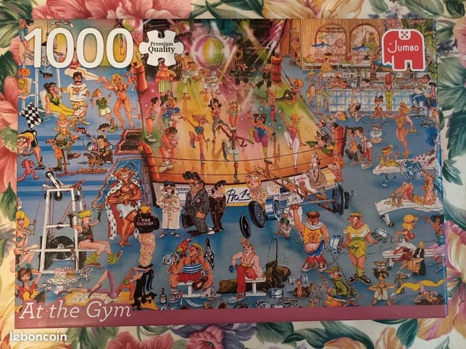 Jumbo Puzzel At The Gym 1000 stukjes