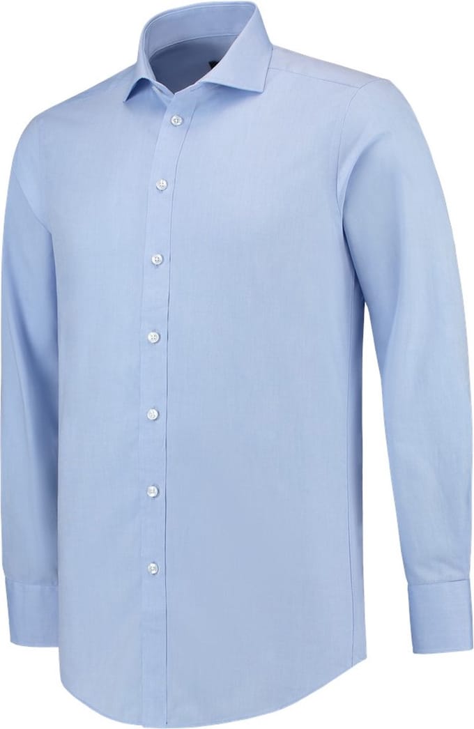 Tricorp 705007 Overhemd Fitted - Blue - 41/5