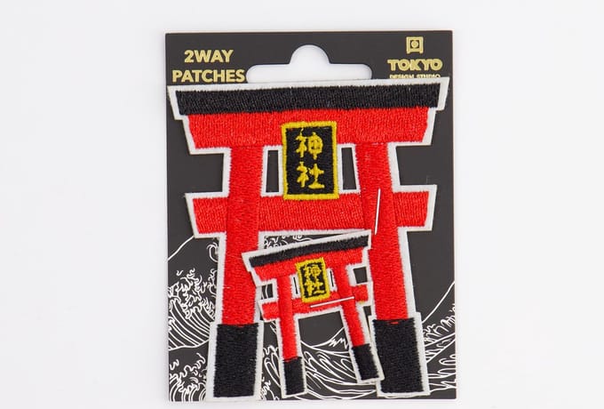 Tokyo Design Studio - Torii Patch - 2 Way - Japanse Decoratie Patch