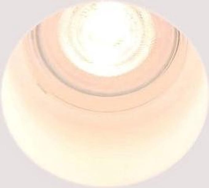 Trimless inbouwspot wit rond diameter binnenmaat 6 cm